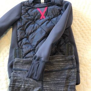 Ivivva long sleeve top and leggings